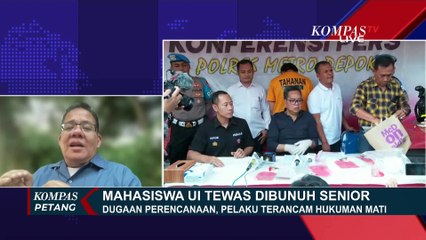Mengapa Pelaku Pembunuhan Mahasiswa UI Takut & Terbayang-bayang Korban? Ini Kata Kriminolog!