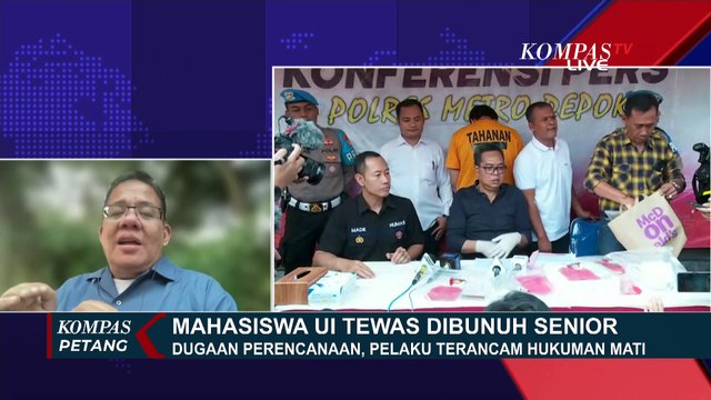Mengapa Pelaku Pembunuhan Mahasiswa UI Takut & Terbayang-bayang Korban? Ini Kata Kriminolog!