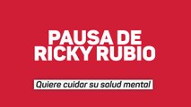 Ricky Rubio, hace una semana: 