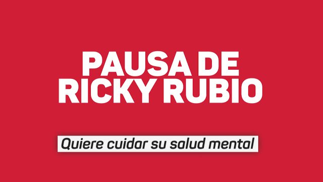 Ricky Rubio, hace una semana: Me siento muy bien, con muchas ganas de empezar