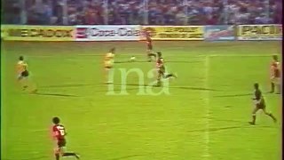 10/08/83 : Dominique Vésir (47') : Rennes - Toulon (1-2)