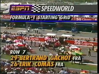 F1 1992 - PORTUGAL (ESPN) - ROUND 14