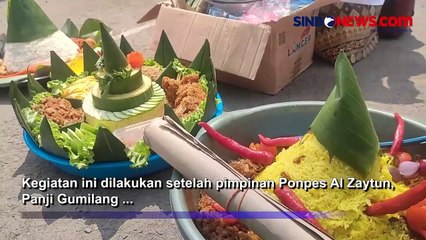 Panji Gumilang Jadi Tersangka Penistaan Agama, Puluhan Warga Gelar Tumpengan di Indramayu 🥁