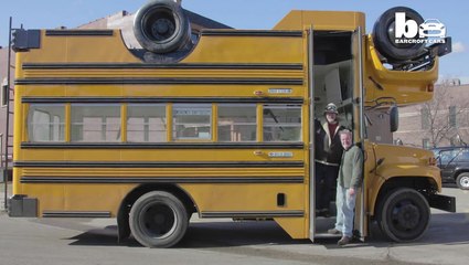 Topsy Turvy Bus ‘The Mutant Brothers’ Build Wacky Upside-Down Vehicle I RIDICULOUS RIDES