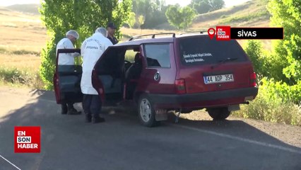 Sivas'ta araçta bulunan cesetlerin sırrı araştırılıyor