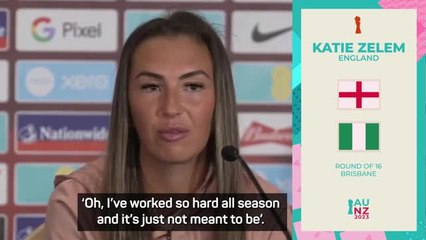 Zelem thought her England World Cup dream was over