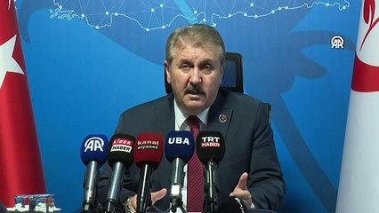 BBP Genel Başkanı Destici: Yerel seçimlere kendi adayımızla girmeye hazırız