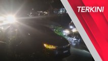 Tiga beranak maut kereta dihempap pokok