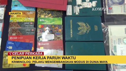 Analisis Kriminolog dan Pakar Siber soal Maraknya Penipuan Kerja Paruh Waktu Online!
