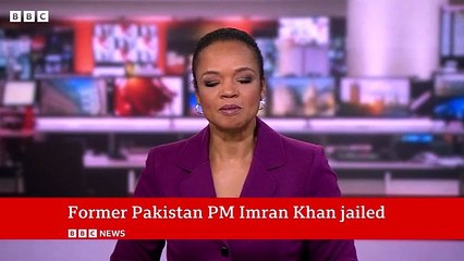 Pakistan ex-PM Imran Khan given three-year jail sentence - BBC News