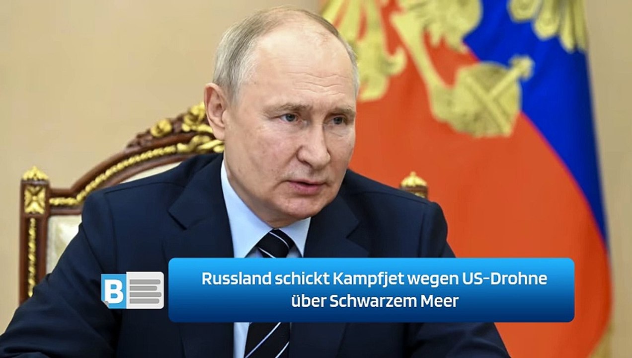 Russland schickt Kampfjet wegen US-Drohne über Schwarzem Meer