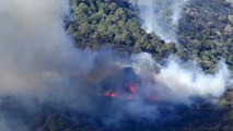 Espagne : l'incendie à la frontière avec la France s’étend , plus de 130 personnes évacuées