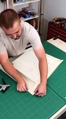 An Iron Board From A Functioning Chair