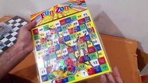 Unboxing and Review of Wooden Ludo, Snakes Ladder and Chess Board Double Side Games