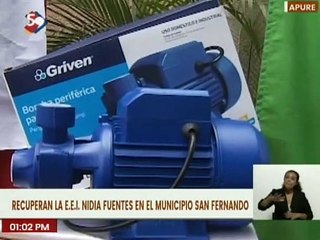 Bricomiles realizan trabajos de recuperación en la E.E.I. Nidia Fuentes en el edo Apure