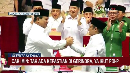 Begini Jawaban Ketum PKB Cak Imin soal Peluang Merapat ke PDIP!