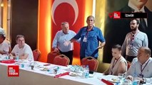 CHP İzmir ilçe kongresinde eski başkanlar kavga etti: İzmir'in anasını sen belledin