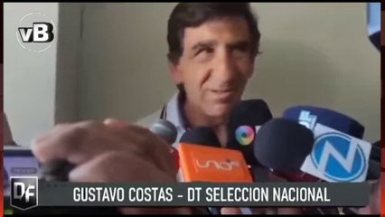 Gustavo Costas entrenador de la Selección "de Bolivia no conozco nada"
