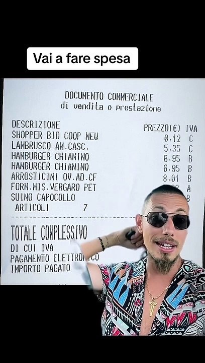 'Ecco lo scontrino per 4 ca..ate' - Lo sfogo dopo la spesa al supermercato