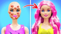 Dolls Come To The Real World || Makeover Ideas From Poor To Rich! Cool Beauty Hacks By 123 Go!