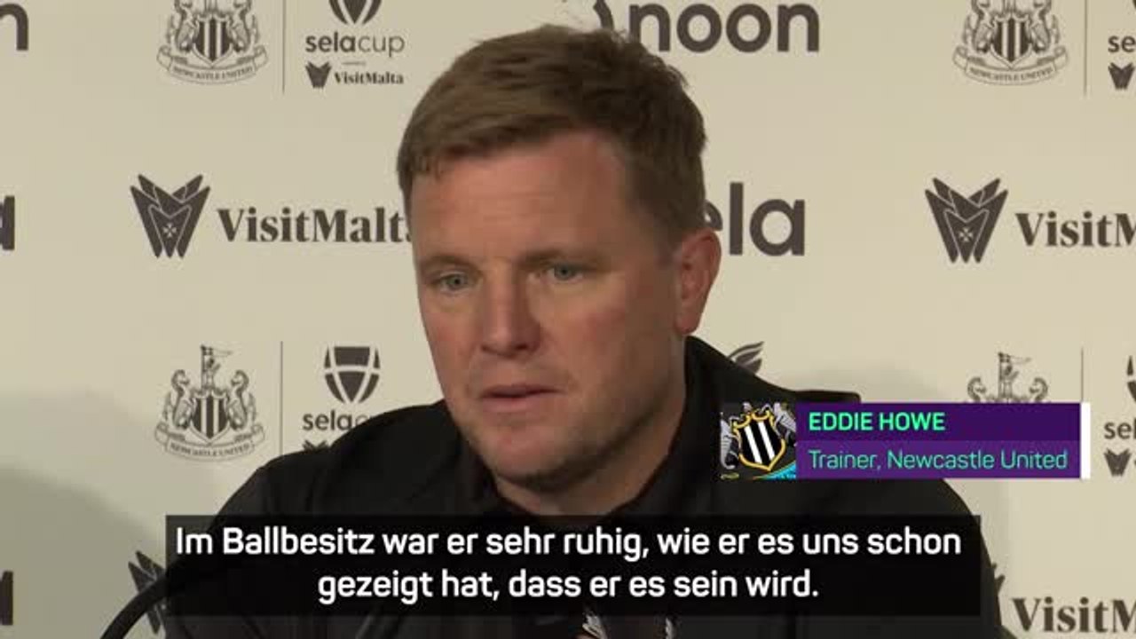Howe: "bin sehr zufrieden mit sandro tonali"