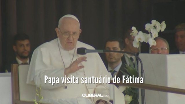 Papa visita santuário de Fátima