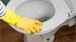 Here's how to remove yellow stains from your toilet easily