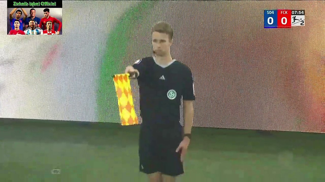 Schalke 3- 0 Kaiserslautern 2 Red Cards All Goals And Highlights Bundesliga 2