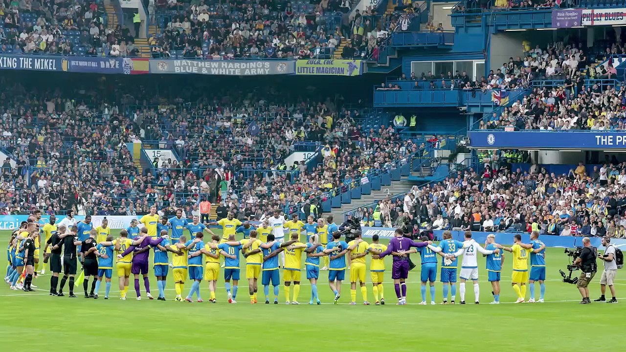 'Game4Ukraine' charity match sends 'powerful message' of unity - Zinchenko