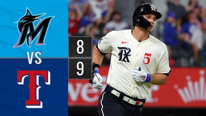 Resumen Marlins de Miami vs Rangers de Texas | MLB 05-08-2023
