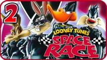 Looney Tunes: Space Race Gameplay Walkthrough Part 2 (PS2, Dreamcast)