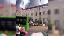Mısır'da bakanlık binasında yangın