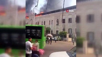 Incendie dans le bâtiment du ministère en Egypte