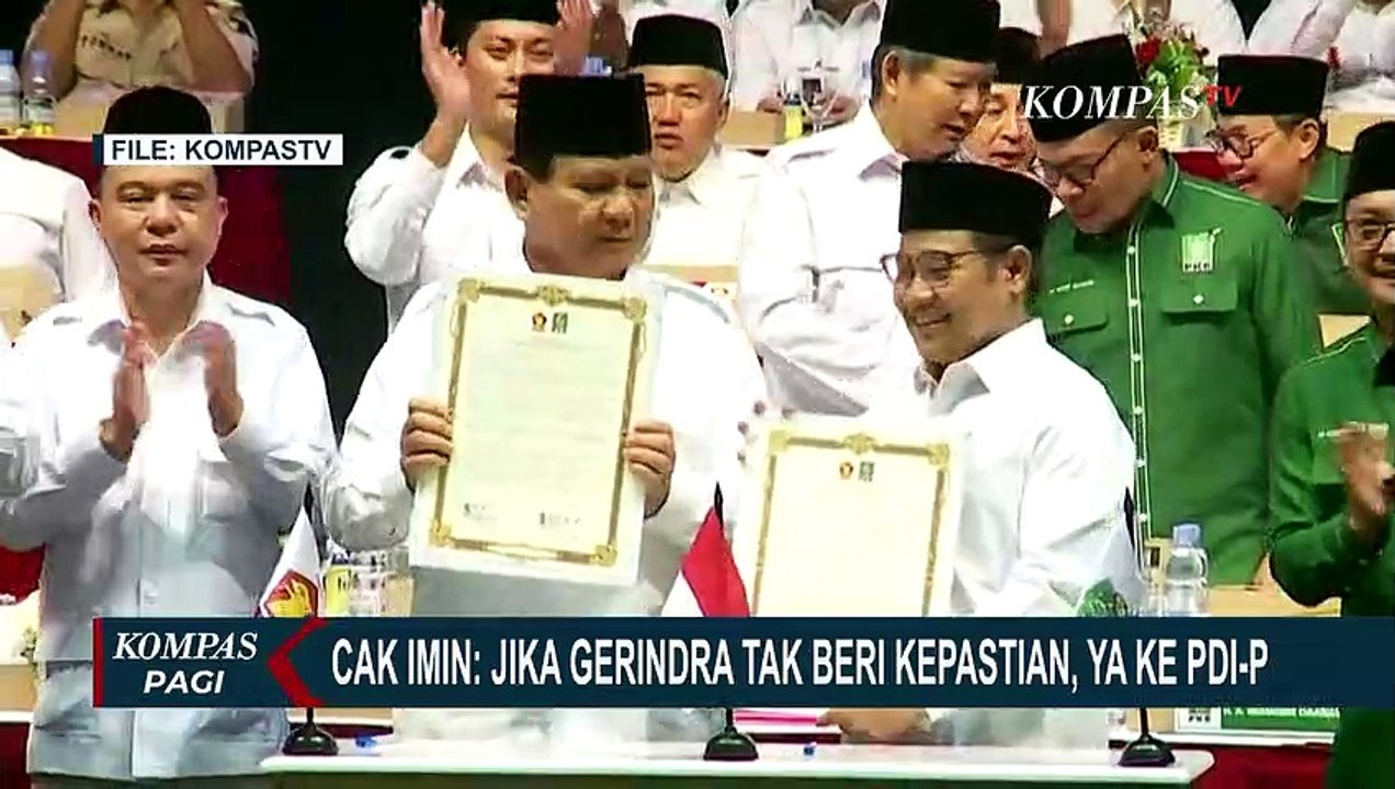Cak Imin Ultimatum Prabowo: Jika Gerindra Tak Beri Kepastian, Ya ke PDIP!