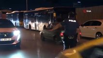 L'inspection des conducteurs de motos a été effectuée à Istanbul