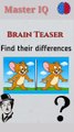 Find their differences #IQ #riddles #puzzle #quiz