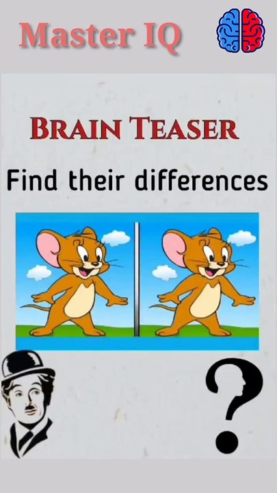 Find their differences #IQ #riddles #puzzle #quiz