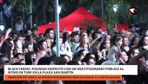 Black Friday: Posadas disfrutó con un multitudinario público al ritmo de Turf en la plaza San Martín