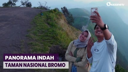 Скачать видео: Taman Nasional Bromo Lumajang Tawarkan Panorama Deretan Pegunungan