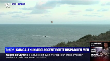 Un adolescent de 18 ans est porté disparu en mer à Cancale (Bretagne), après le passage de la dépression "Antoni"