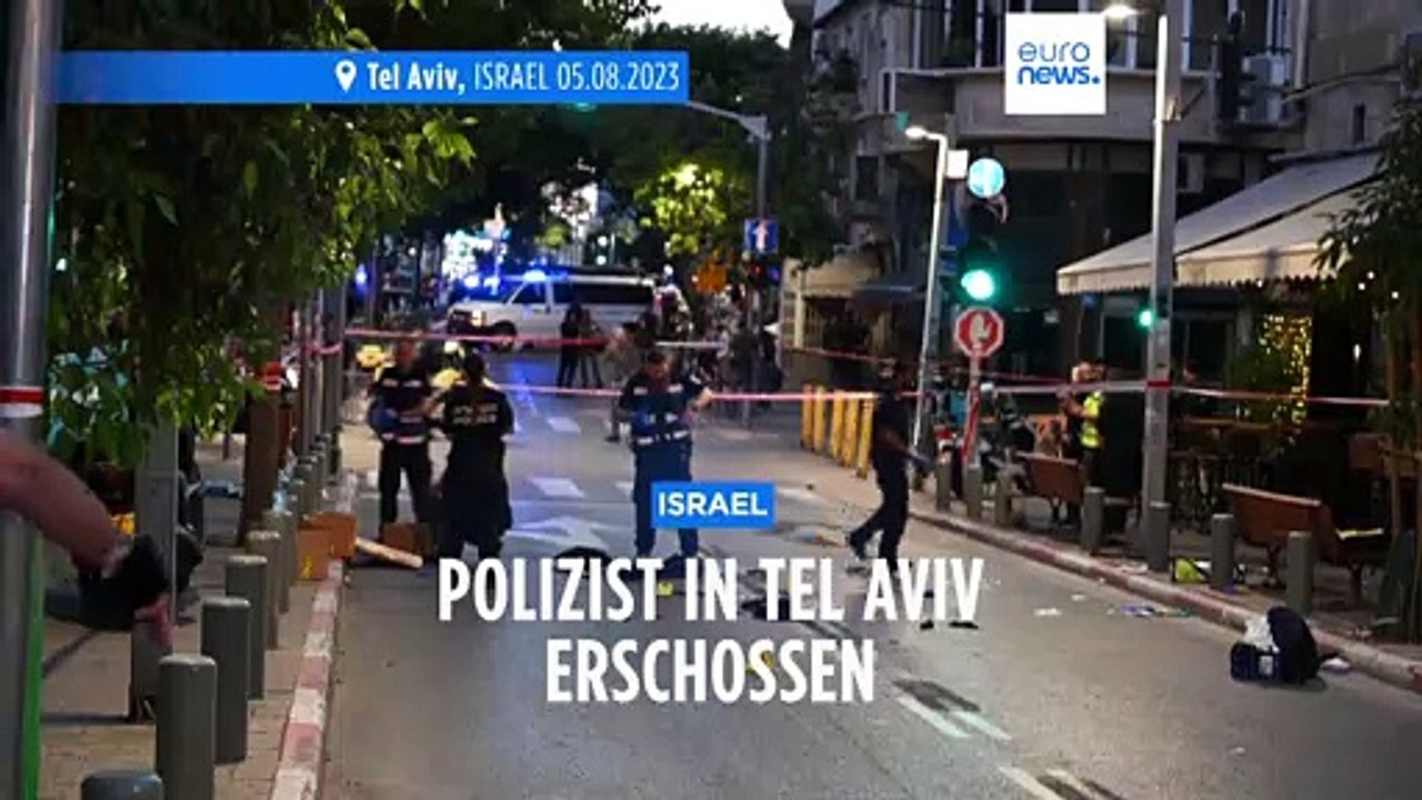 Attentat auf offener Straße in Tel Aviv: Polizist erliegt Schussverletzung