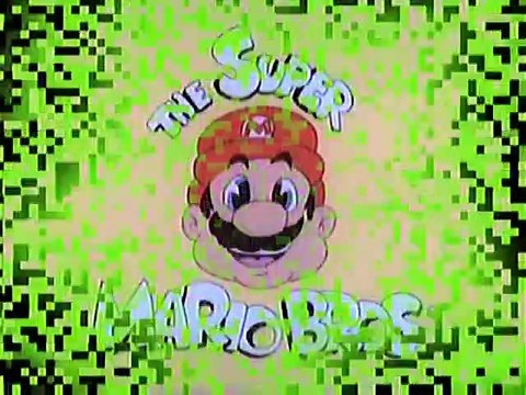 Super Mario Brothers Super Show 28 Mighty Mario, NINTENDO game animation