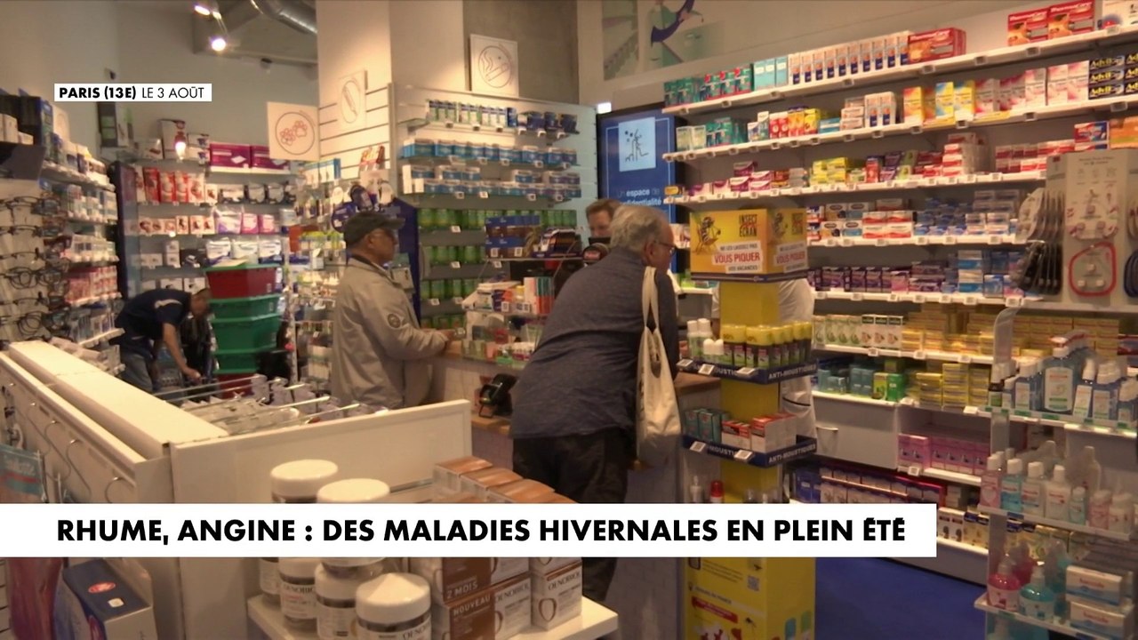 Rhume, angine : des maladies hivernales en plein été