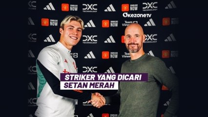 Rasmus Hojlund Resmi Berbaju Manchester United, Ten Hag: Ia yang Selama Ini Kami Cari