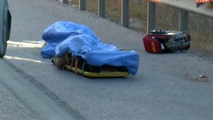 Sancaktepe'de bariyer kazası 2 ölü