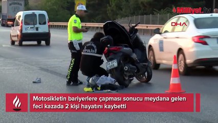 Sancaktepe’de korkunç kaza! 2 can kaybı