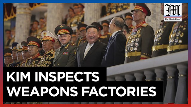 North Korean leader Kim tours weapons factories, vows to boost war readiness amid tensions