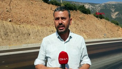 Asphalte fondu à Denizli en raison de températures extrêmes