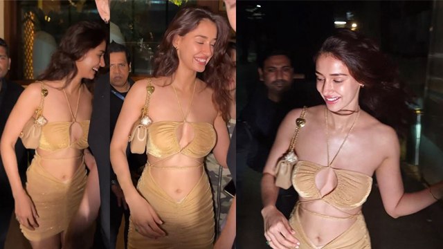 Disha Patani Golden Bold Dress Look पर Fans Reaction Viral | Boldsky