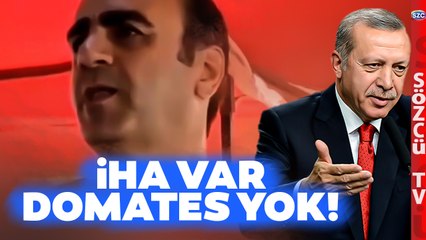 İHA var Domates Yok! Elazığlılar Ekonomiye Böyle İsyan Etti